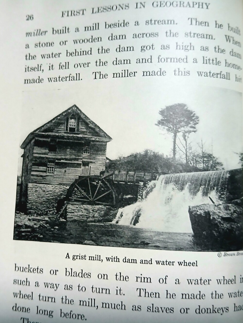 1924 First Lessons In Geography Book - Picture 4 of 6